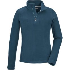 Bluza dziewczęca Killtec KSW 188 GRLS FLC SHRT. Czarne bluzy bez kaptura damskie KILLTEC, m, ze skóry. Za 99.90 zł.