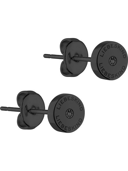 Liebeskind Kolczyki-wkrętki z cyrkoniami rozmiar: onesize. Czarne kolczyki damskie Liebeskind, z cyrkonią, ze stali. Za 139.54 zł.