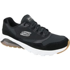 Buty sportowe Sneakersy damskie, Skechers Skech-Air Extreme. Czarne buty sportowe na co dzień damskie Skechers, bez wzorów, z materiału, trekkingowe. Za 209.99 zł.