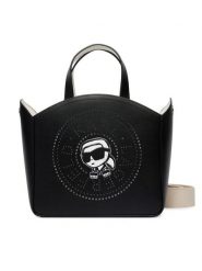 KARL LAGERFELD Torebka B2W30078 Czarny. Czarne torebki klasyczne damskie Karl Lagerfeld, bez wzorów, ze skóry, bez dodatków. Za 1,099.00 zł.