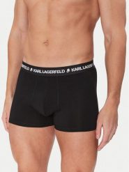 KARL LAGERFELD Komplet 5 par bokserek A1M47082 Czarny. Czarne bokserki męskie Karl Lagerfeld, bez wzorów, z bawełny. Za 269.99 zł.