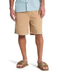 Szorty z kordu dla Mężczyzn TAXER 18" Beżowy. Zielone szorty męskie Quiksilver, z bawełny, bez kołnierzyka. Za 239.99 zł.