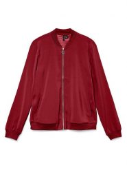 Vero Moda Kurtka w kolorze bordowym rozmiar: XS. Czerwone kurtki damskie Vero Moda, xs, bez wzorów, bez kaptura. Za 82.95 zł.