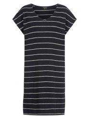 Herrlicher Sukienka w kolorze czarnym rozmiar: S. Czarne sukienki damskie Herrlicher, na co dzień, s, bez wzorów, z bawełny, bez kołnierzyka, bez ramiączek, midi, proste. Za 154.43 zł.