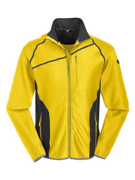 Maul Sport Kurtka polarowa w kolorze żółto-czarnym rozmiar: 48. Czarne kurtki treningowe męskie Maul Sport, bez wzorów, z polaru. Za 217.99 zł.