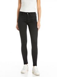 Replay Dżinsy - Skinny fit - w kolorze czarnym rozmiar: W25/L30. Czarne jeansy damskie Replay. Za 249.95 zł.