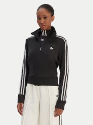 Adidas Bluza Firebird adicolor JY2613 Czarny Regular Fit. Czarne bluzy bez kaptura damskie Adidas, xs, z syntetyku. Za 399.99 zł.