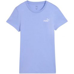 PUMA ESS Small No.1 Logo Tee(s) damska koszulka. Fioletowe t-shirty damskie Puma, s, bez wzorów, z bawełny, bez kołnierzyka. Za 70.99 zł.