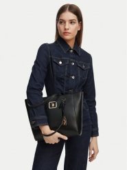 U.S. Polo Assn. Torebka BEUXT8794WVP Czarny. Czarne torebki klasyczne damskie U.S. Polo Assn., bez wzorów, ze skóry, bez dodatków. Za 144.99 zł.
