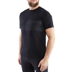 T-shirt męski VIKING Lenta Bamboo Light. Czarne t-shirty męskie VIKING, m, bez wzorów, bez kołnierzyka. W wyprzedaży za 116.91 zł.