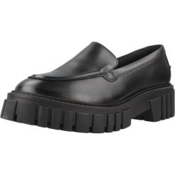 Buty CLARKS PAGE LOAFER LEATHER Czarny. Czarne obuwie treningowe damskie Clarks, na fitness i siłownię. Za 323.99 zł.