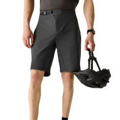 Męskie Spodenki Kolarskie Descent. Czarne szorty męskie Dare 2b, z elastanu, bez kołnierzyka. Za 205.99 zł.