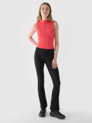 4F Legginsy dzianinowe damskie - czarne XL. Czarne legginsy damskie 4f, s, bez wzorów, z dzianiny. W wyprzedaży za 79.99 zł.