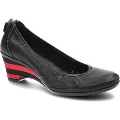 Czarne Półbuty Lemar Wygodne Skórzane Buty. Czarne półbuty damskie Lemar, z aplikacjami, ze skóry, biznesowe, bez obcasa, na obcasie. Za 269.00 zł.
