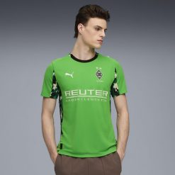 Męska koszulka wyjazdowa Borussia Mönchengladbach 25/26 PUMA. Białe t-shirty sportowe męskie Puma, m, bez ramiączek, do piłki nożnej. Za 429.00 zł.