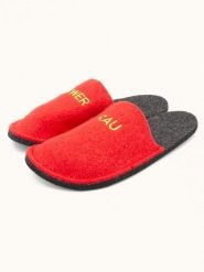 Kitz-pichler Kapcie "Happy" w kolorze czerwonym rozmiar: 35/36. Czerwone kapcie damskie kitz-pichler, z materiału. Za 60.99 zł.