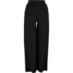 Spodnie dresowe Urban Classics Straight Rib Terry. Czarne spodnie sportowe damskie Urban Classics, z dresówki. Za 191.00 zł.