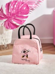 Torba termiczna Minnie Mouse - różowy. Czerwone torebki klasyczne damskie Sinsay, bez wzorów, z nadrukiem, bez dodatków. W wyprzedaży za 13.99 zł.
