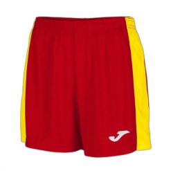 Szorty do biegania damskie Joma Maxi. Czerwone szorty damskie Joma, bez wzorów, z poliesteru. Za 99.50 zł.