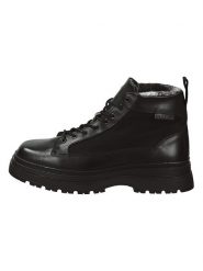 GANT Footwear Skórzane botki "Rockdor" w kolorze czarnym rozmiar: 42. Czarne buty zimowe męskie GANT Footwear, ze skóry, bez zapięcia. Za 407.23 zł.