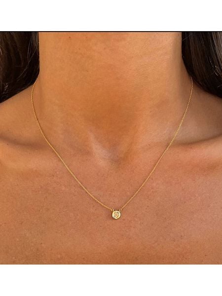 OR Carats Złoty naszyjnik z diamentami rozmiar: onesize. Żółte naszyjniki damskie OR Carats, złote. Za 654.23 zł.
