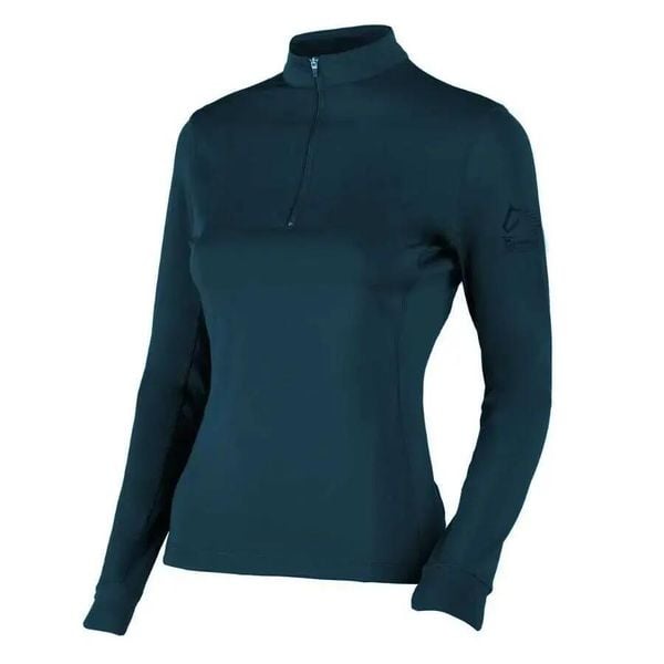 Jeździecka koszulka polo z długim rękawem Tattini Agatea. Niebieskie koszulki polo męskie TATTINI, na jesień, l, bez wzorów, z materiału, bez ramiączek. Za 281.50 zł.