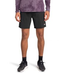 Szorty treningowe dla Mężczyzn OMNI TRAINING 17" Czarny. Czarne szorty męskie Quiksilver, z elastanu, bez kołnierzyka. Za 251.40 zł.