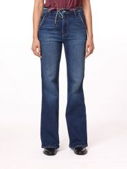 Scotch & Soda Dżinsy - Flare fit - w kolorze granatowym rozmiar: W27. Niebieskie jeansy damskie Scotch & Soda, z podwyższonym stanem. Za 223.99 zł.