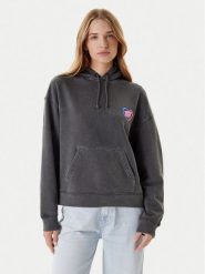 Tommy Jeans Bluza Neon DW0DW20945 Szary Boxy Fit. Szare bluzy bez kaptura damskie Tommy Jeans, xs, z bawełny. Za 399.99 zł.