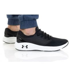 Buty Under Armour Charged Vantage 3023550-001 czarne. Czarne buty sportowe na co dzień męskie z gumy, bez zapięcia, na fitness i siłownię. Za 404.43 zł.