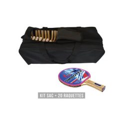 Zestaw rakiet (torba + 20 rakiet) Sporti Shooter. Czarne torebki klasyczne damskie SPORTI FRANCE, bez wzorów, bez dodatków. Za 458.00 zł.