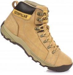Męskie buty trapery trekkingowe piaskowe CATERPILLAR CAT. Brązowe buty trekkingowe męskie CATerpillar, na zimę, z materiału, bez zapięcia. Za 429.00 zł.