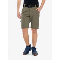 Spodenki turystyczne męskie Columbia Silver Ridge Utility Short. Czarne szorty męskie Columbia, bez kołnierzyka. Za 177.99 zł.