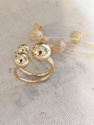 Atelier MIU Pozłacany pierścionek rozmiar: onesize. Żółte pierścionki damskie atelier MIU, pozłacane. Za 39.99 zł.