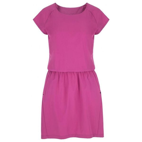 Sukienka sportowa Loap Umbria XS. Fioletowe sukienki damskie WOMEN'S HEALTH, s, bez wzorów, sportowe, bez kołnierzyka, bez ramiączek, sportowe. Za 54.23 zł.