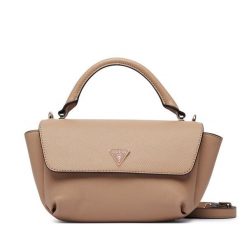 Torebka Guess. Brązowe torebki klasyczne damskie Guess, z aplikacjami, bez dodatków. Za 489.99 zł.