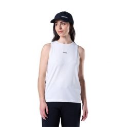 Damski tank top Rossignol Active. Białe topy damskie Rossignol, bez wzorów, bez kołnierzyka. Za 292.00 zł.