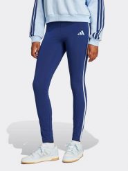 Adidas Legginsy w kolorze granatowym rozmiar: S. Niebieskie legginsy damskie Adidas, s, bez wzorów. Za 99.80 zł.
