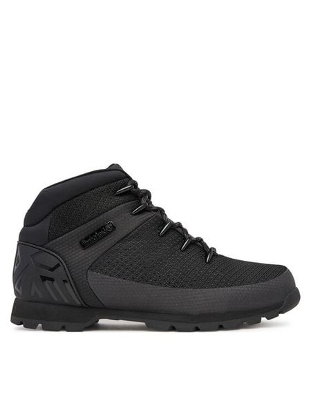 Timberland Trapery Euro Sprint TB1A1QHR0151 Czarny. Czarne buty zimowe męskie Timberland, z materiału, bez zapięcia. Za 579.99 zł.