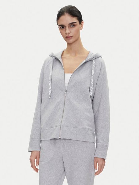 DKNY Sport Bluza DP5J9510 Szary Relaxed Fit. Szare bluzy bez kaptura damskie DKNY Sport, l, bez wzorów, z bawełny, bez ramiączek, bez kaptura. Za 209.99 zł.