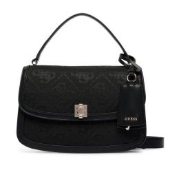 Torebka Guess. Czarne torebki klasyczne damskie Guess, z aplikacjami, bez dodatków. Za 584.99 zł.