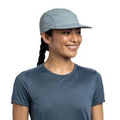 Czapka z daszkiem BUFF DESERT CAP SOLID. Brązowe czapki męskie Buff, na lato, bez wzorów, z elastanu. Za 189.99 zł.