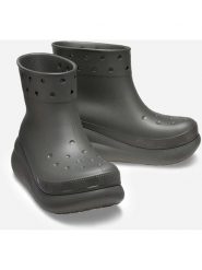 Crocs Kalosze "Classic Crush" w kolorze khaki rozmiar: 37/38. Brązowe kalosze damskie Crocs, bez wzorów. Za 217.99 zł.