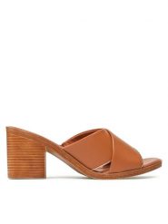 Lasocki Klapki ARC-2289-03 Brązowy. Brązowe klapki damskie Lasocki, bez wzorów, ze skóry, bez obcasa. Za 179.99 zł.