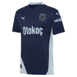 Męska koszulka Fenerbahçe SK 24/25 PUMA Blue Violet Icy. Niebieskie t-shirty sportowe męskie Puma, l, bez ramiączek, do piłki nożnej. W wyprzedaży za 269.00 zł.