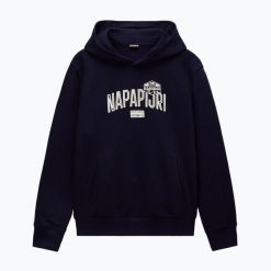 Bluza męska Napapijri B-Funes H. Niebieskie bluzy bez kaptura męskie Napapijri, m. Za 319.99 zł.