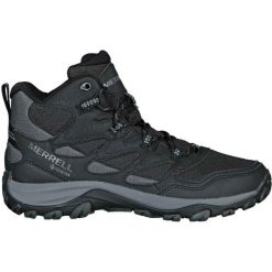 Buty trekkingowe męskie Merrell West Rim Sport Mid Gtx. Czarne buty trekkingowe męskie MERRELL, z materiału, bez zapięcia, trekkingowe. Za 659.99 zł.