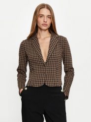 Fransa Marynarka Noreen 20614443 Brązowy Slim Fit. Brązowe marynarki i żakiety damskie Fransa, xl, bez wzorów, z syntetyku. Za 259.99 zł.