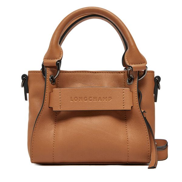Torebka Longchamp. Brązowe torebki klasyczne damskie Longchamp, bez wzorów, bez dodatków. Za 2,519.00 zł.