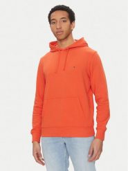 Tommy Hilfiger Bluza Essential MW0MW37235 Pomarańczowy Regular Fit. Brązowe bluzy bez kaptura męskie Tommy Hilfiger, m, z bawełny. Za 309.99 zł.